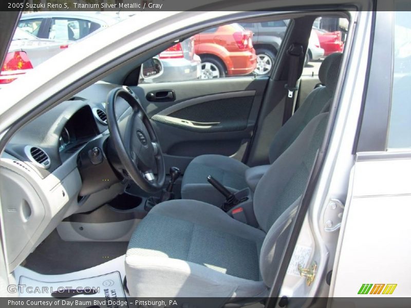 Titanium Silver Metallic / Gray 2005 Suzuki Reno S
