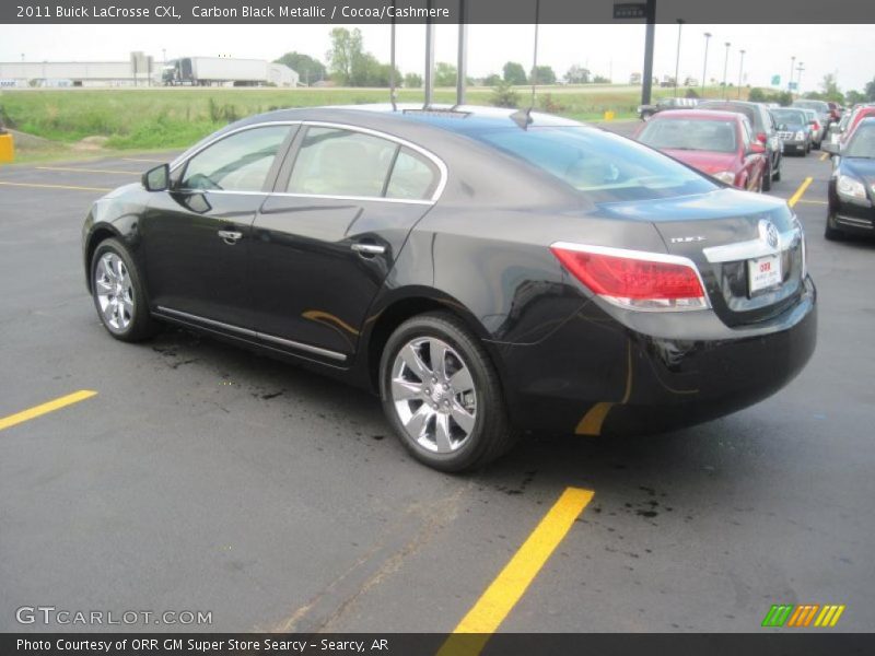 Carbon Black Metallic / Cocoa/Cashmere 2011 Buick LaCrosse CXL