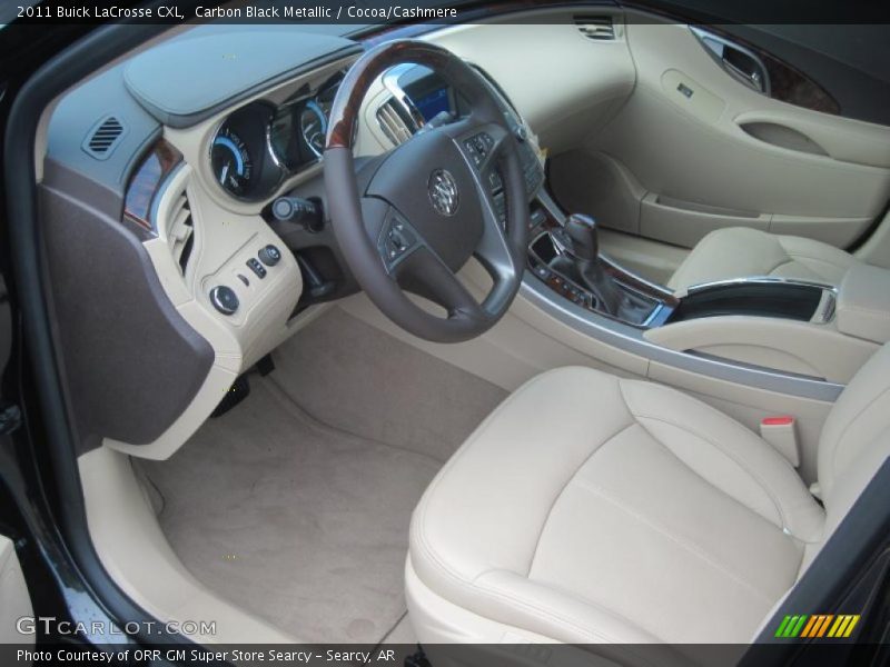 Carbon Black Metallic / Cocoa/Cashmere 2011 Buick LaCrosse CXL