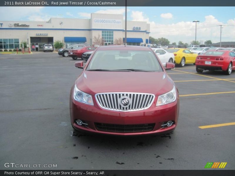 Red Jewel Tintcoat / Cocoa/Cashmere 2011 Buick LaCrosse CXL