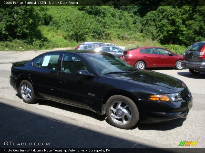 Black / Dark Pewter 2000 Pontiac Bonneville SSEi