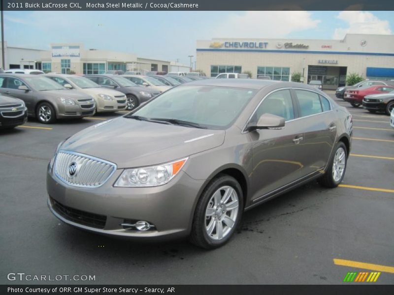 Mocha Steel Metallic / Cocoa/Cashmere 2011 Buick LaCrosse CXL
