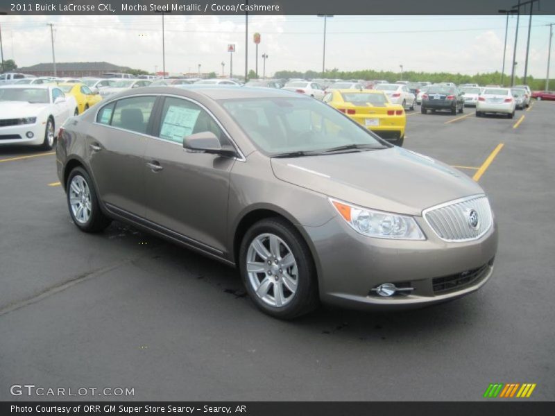 Mocha Steel Metallic / Cocoa/Cashmere 2011 Buick LaCrosse CXL
