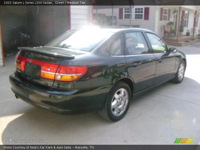 Green / Medium Tan 2002 Saturn L Series L300 Sedan
