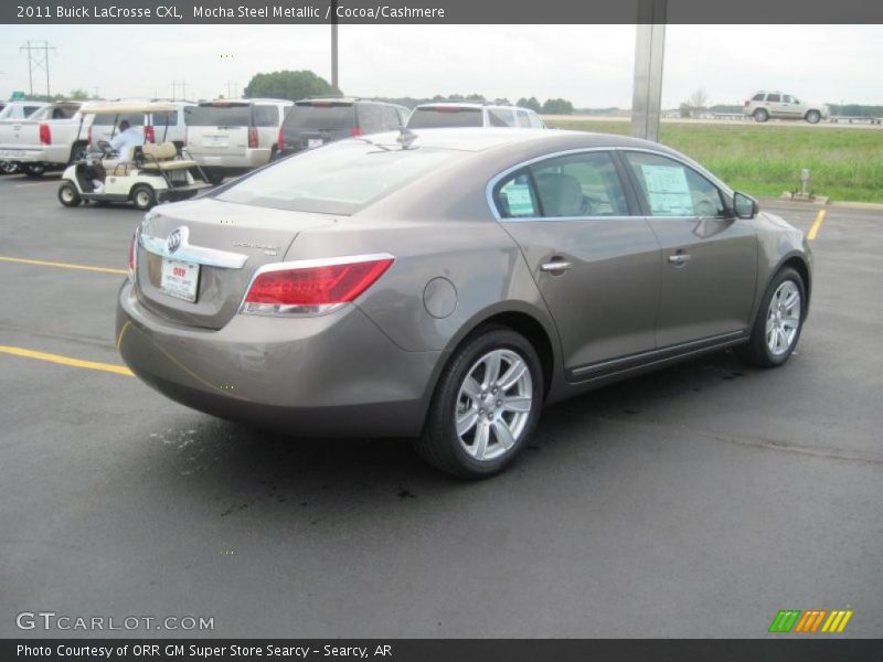 Mocha Steel Metallic / Cocoa/Cashmere 2011 Buick LaCrosse CXL