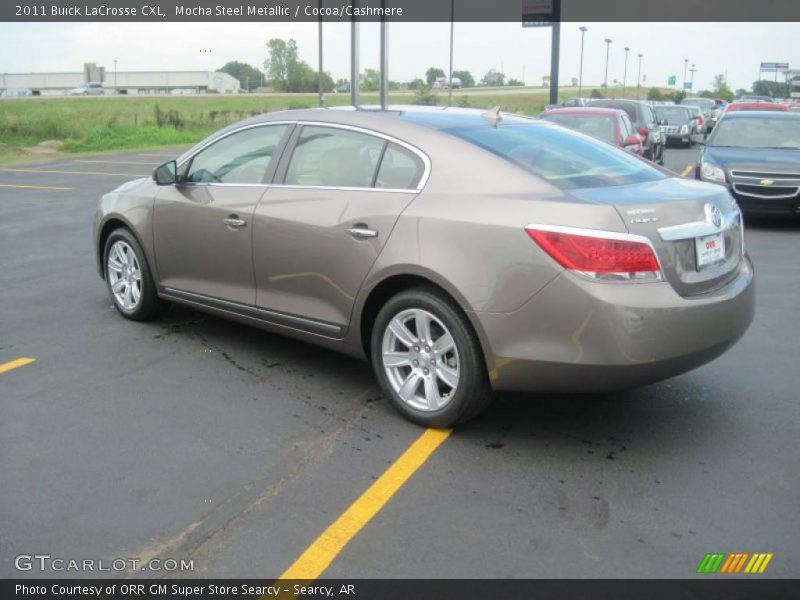Mocha Steel Metallic / Cocoa/Cashmere 2011 Buick LaCrosse CXL