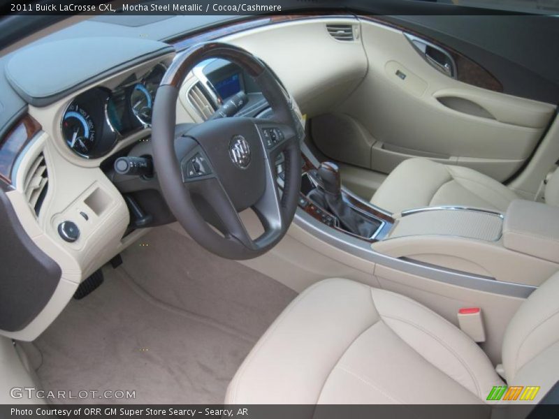 Mocha Steel Metallic / Cocoa/Cashmere 2011 Buick LaCrosse CXL