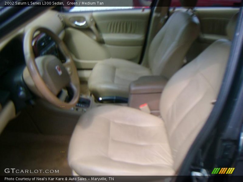 Green / Medium Tan 2002 Saturn L Series L300 Sedan