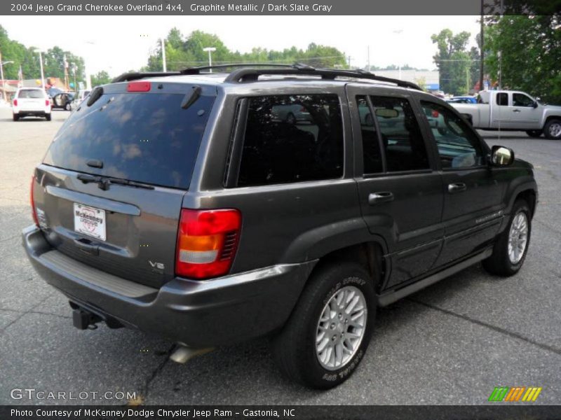 Graphite Metallic / Dark Slate Gray 2004 Jeep Grand Cherokee Overland 4x4