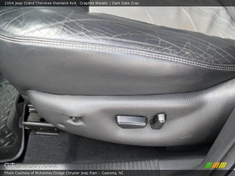 Graphite Metallic / Dark Slate Gray 2004 Jeep Grand Cherokee Overland 4x4