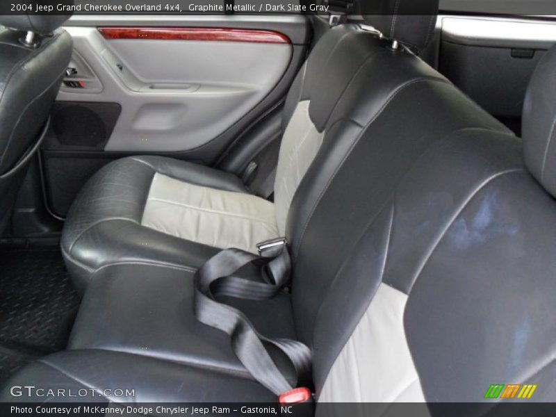 Graphite Metallic / Dark Slate Gray 2004 Jeep Grand Cherokee Overland 4x4