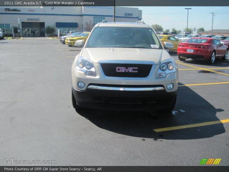 Gold Mist Metallic / Cashmere 2011 GMC Acadia SLT