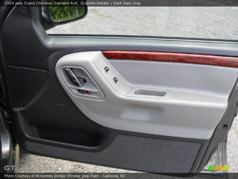 Graphite Metallic / Dark Slate Gray 2004 Jeep Grand Cherokee Overland 4x4
