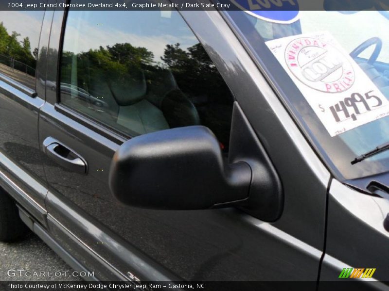 Graphite Metallic / Dark Slate Gray 2004 Jeep Grand Cherokee Overland 4x4