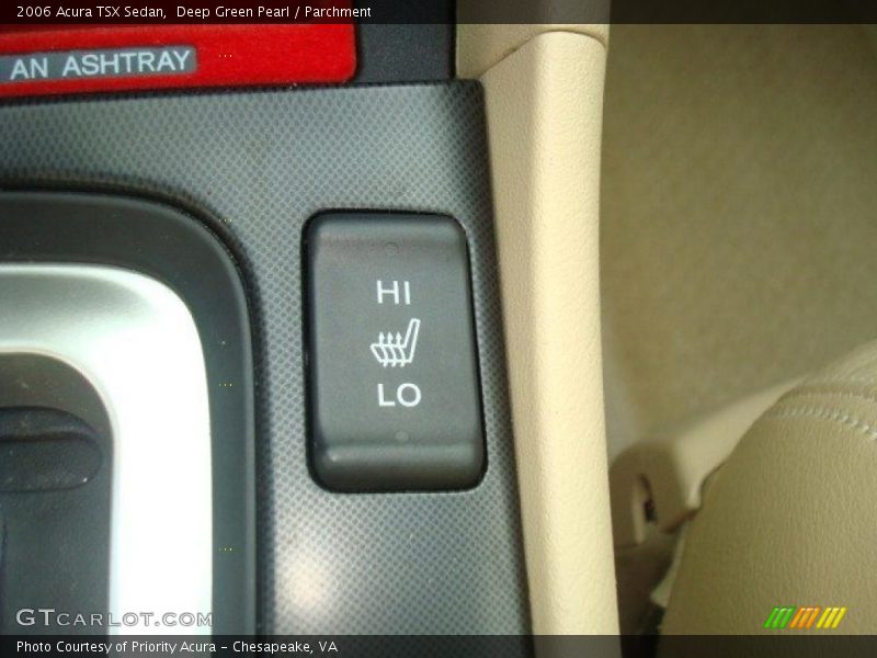 Deep Green Pearl / Parchment 2006 Acura TSX Sedan