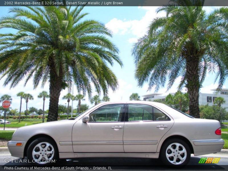 Desert Silver Metallic / Light Brown 2002 Mercedes-Benz E 320 Sedan