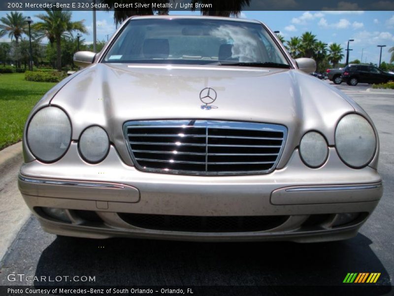 Desert Silver Metallic / Light Brown 2002 Mercedes-Benz E 320 Sedan