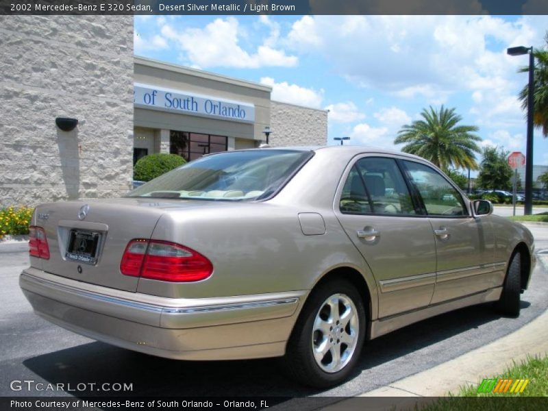 Desert Silver Metallic / Light Brown 2002 Mercedes-Benz E 320 Sedan