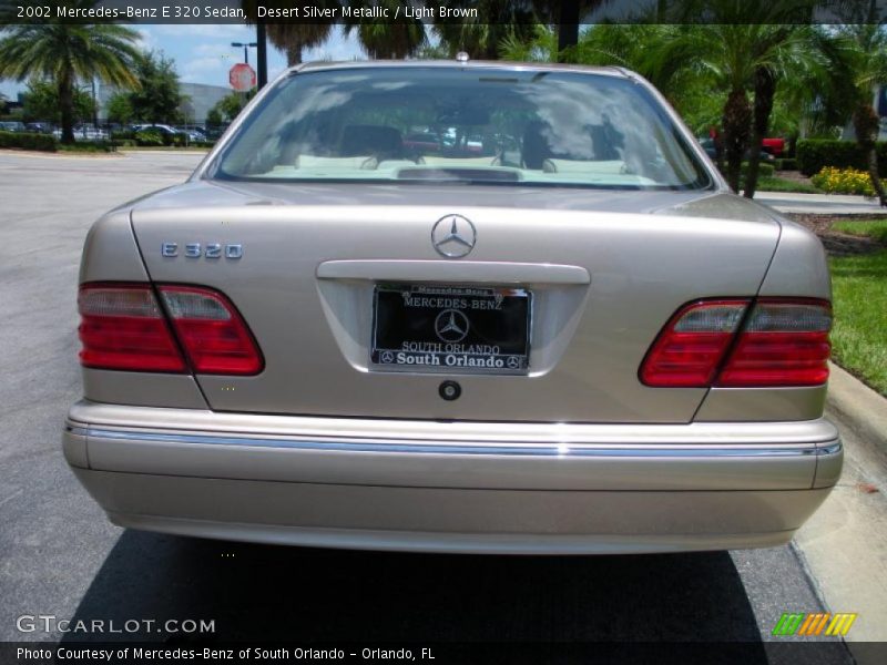 Desert Silver Metallic / Light Brown 2002 Mercedes-Benz E 320 Sedan