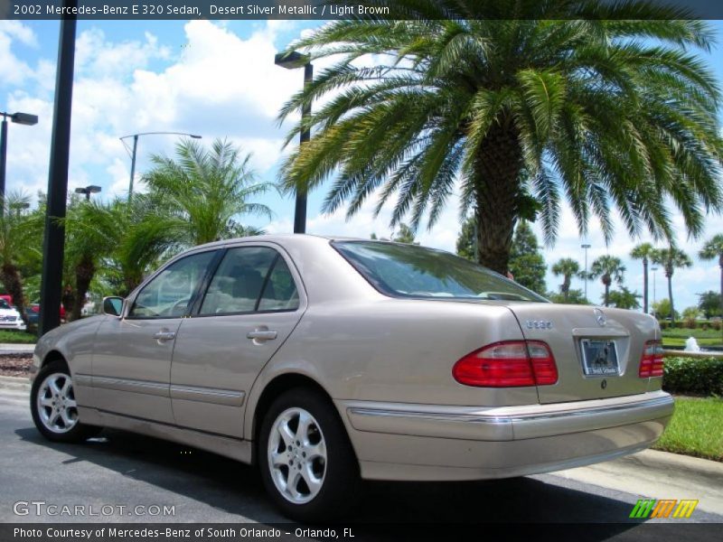 Desert Silver Metallic / Light Brown 2002 Mercedes-Benz E 320 Sedan