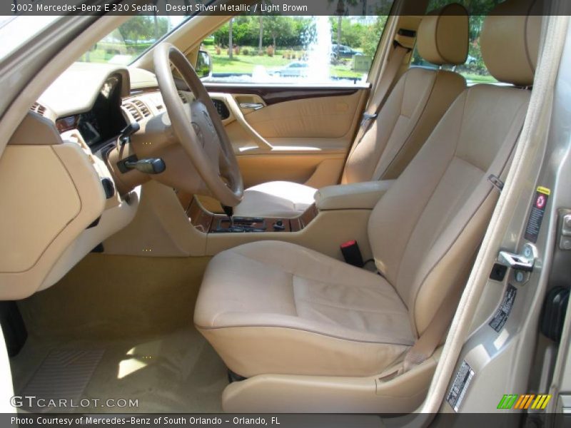 Desert Silver Metallic / Light Brown 2002 Mercedes-Benz E 320 Sedan