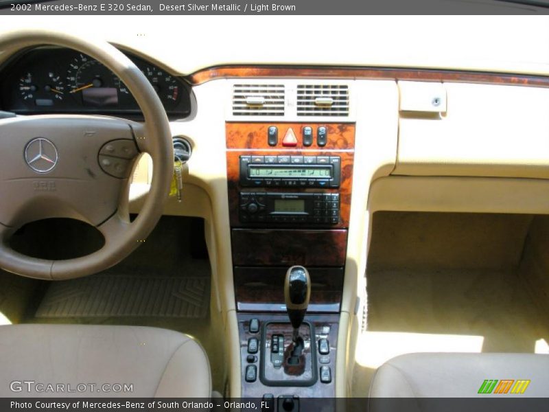 Desert Silver Metallic / Light Brown 2002 Mercedes-Benz E 320 Sedan
