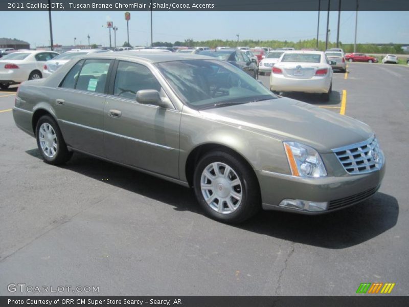 Tuscan Bronze ChromFlair / Shale/Cocoa Accents 2011 Cadillac DTS