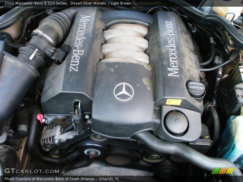 Desert Silver Metallic / Light Brown 2002 Mercedes-Benz E 320 Sedan