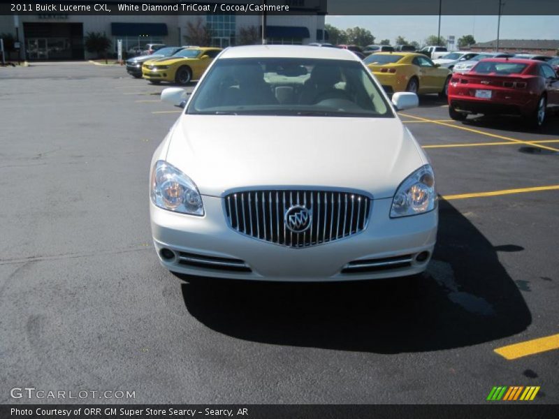 White Diamond TriCoat / Cocoa/Cashmere 2011 Buick Lucerne CXL