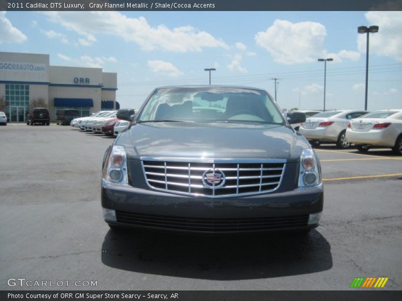 Gray Flannel Metallic / Shale/Cocoa Accents 2011 Cadillac DTS Luxury