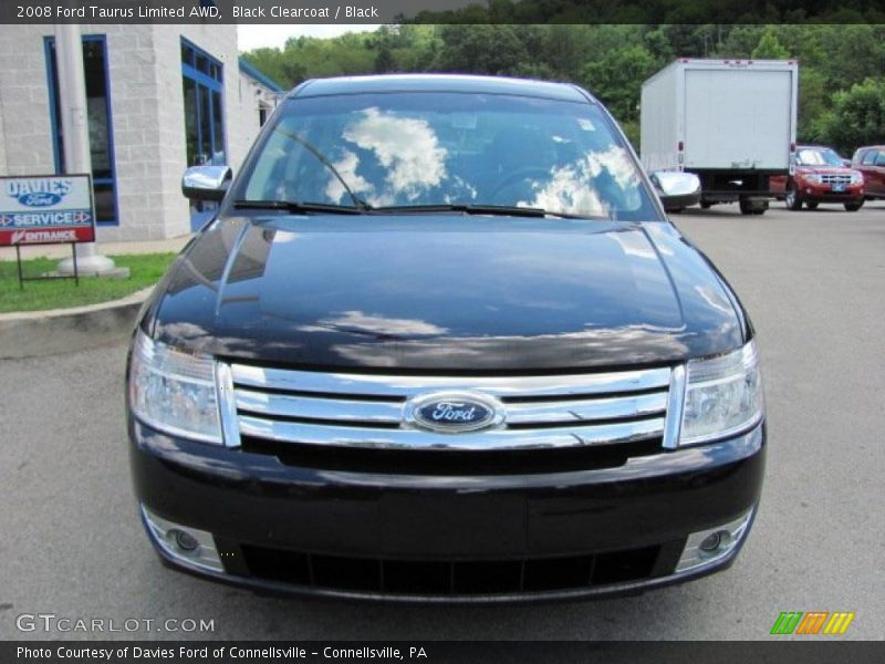 Black Clearcoat / Black 2008 Ford Taurus Limited AWD