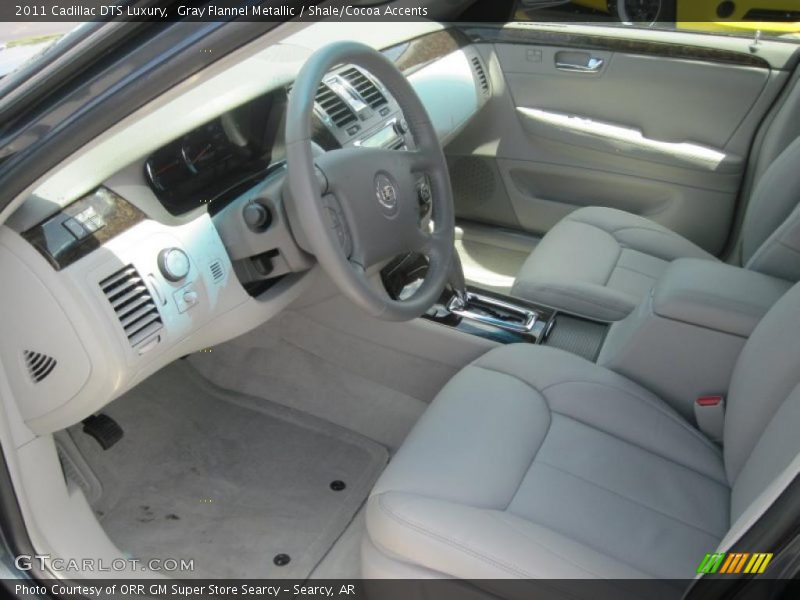 Gray Flannel Metallic / Shale/Cocoa Accents 2011 Cadillac DTS Luxury