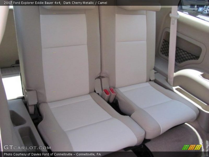 Dark Cherry Metallic / Camel 2007 Ford Explorer Eddie Bauer 4x4