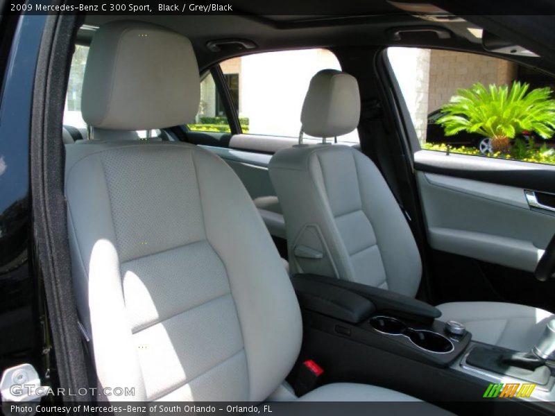 Black / Grey/Black 2009 Mercedes-Benz C 300 Sport