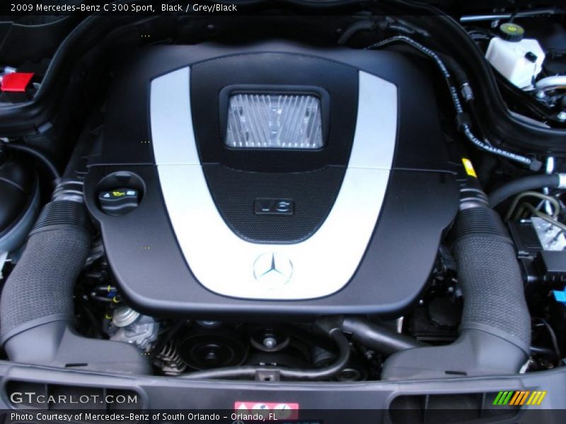 Black / Grey/Black 2009 Mercedes-Benz C 300 Sport