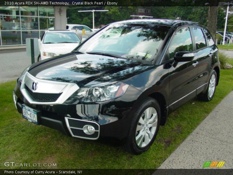 Crystal Black Pearl / Ebony 2010 Acura RDX SH-AWD Technology