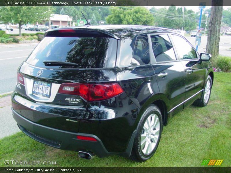 Crystal Black Pearl / Ebony 2010 Acura RDX SH-AWD Technology
