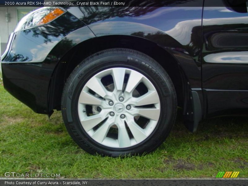 Crystal Black Pearl / Ebony 2010 Acura RDX SH-AWD Technology