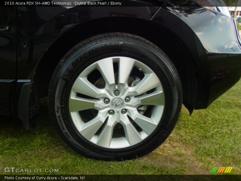Crystal Black Pearl / Ebony 2010 Acura RDX SH-AWD Technology
