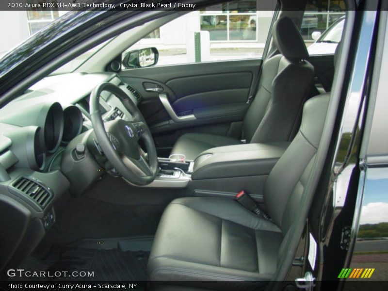 Crystal Black Pearl / Ebony 2010 Acura RDX SH-AWD Technology