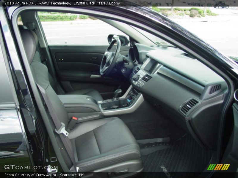 Crystal Black Pearl / Ebony 2010 Acura RDX SH-AWD Technology