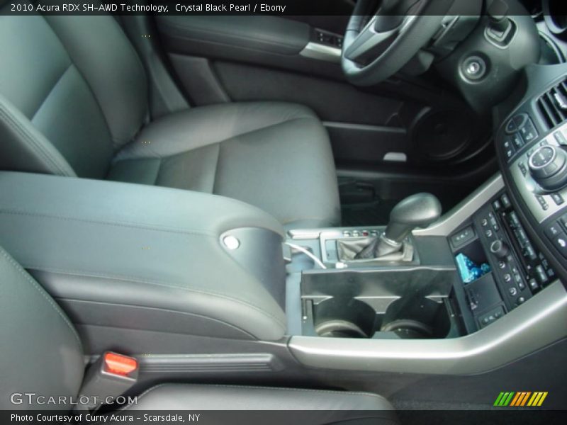 Crystal Black Pearl / Ebony 2010 Acura RDX SH-AWD Technology