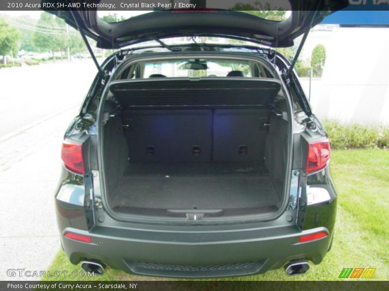 Crystal Black Pearl / Ebony 2010 Acura RDX SH-AWD Technology