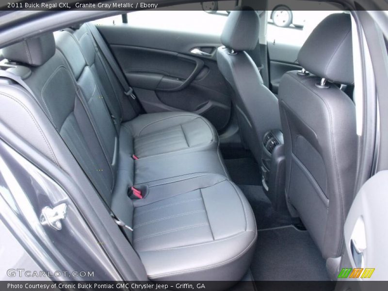 Granite Gray Metallic / Ebony 2011 Buick Regal CXL