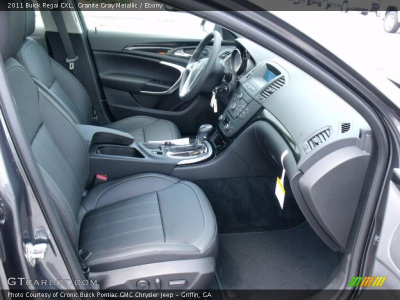 Granite Gray Metallic / Ebony 2011 Buick Regal CXL