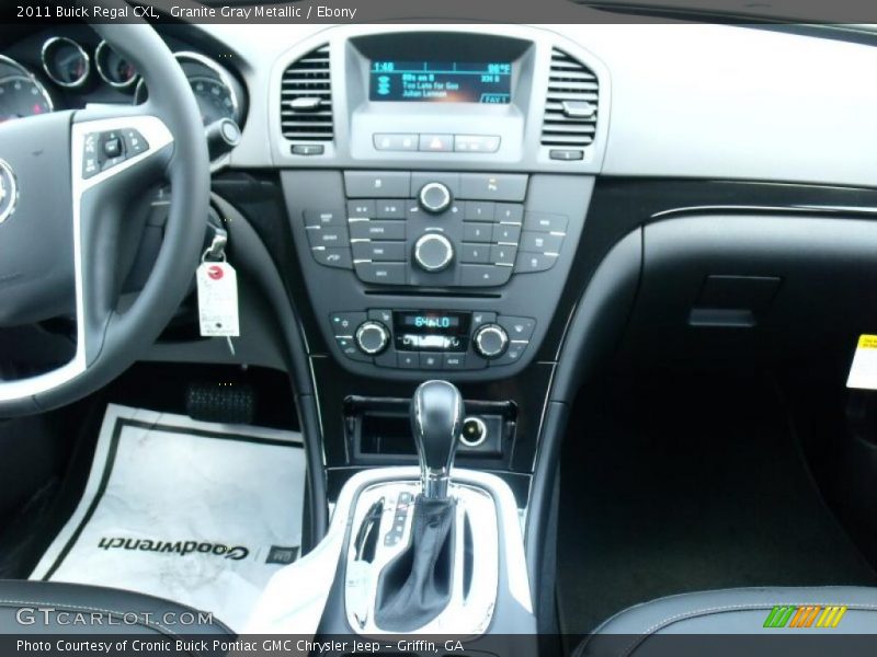 Granite Gray Metallic / Ebony 2011 Buick Regal CXL