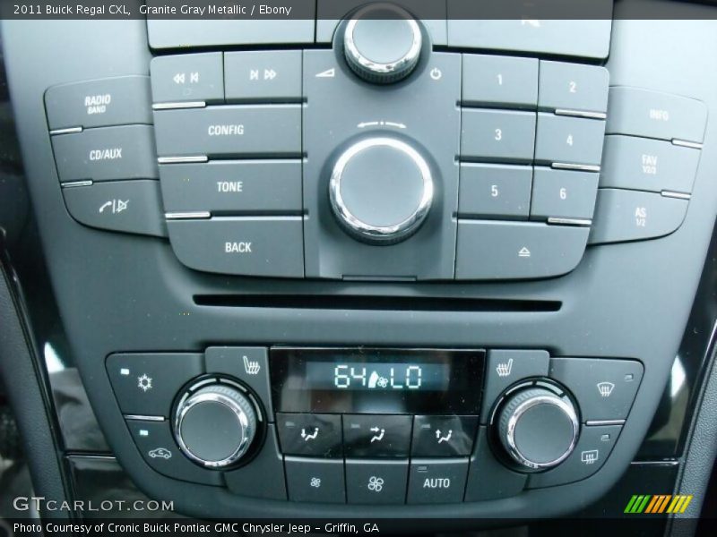 Granite Gray Metallic / Ebony 2011 Buick Regal CXL