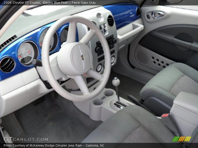 Electric Blue Pearl / Pastel Slate Gray 2006 Chrysler PT Cruiser