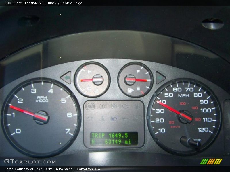 Black / Pebble Beige 2007 Ford Freestyle SEL