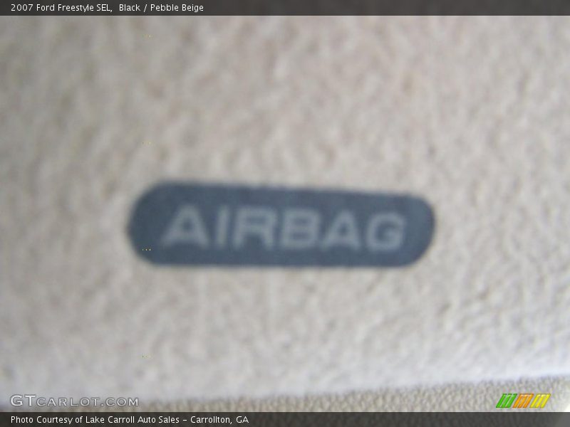 Black / Pebble Beige 2007 Ford Freestyle SEL